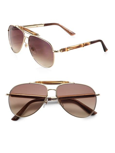 gucci bauletto aviator|Women's Gucci Designer Aviators .